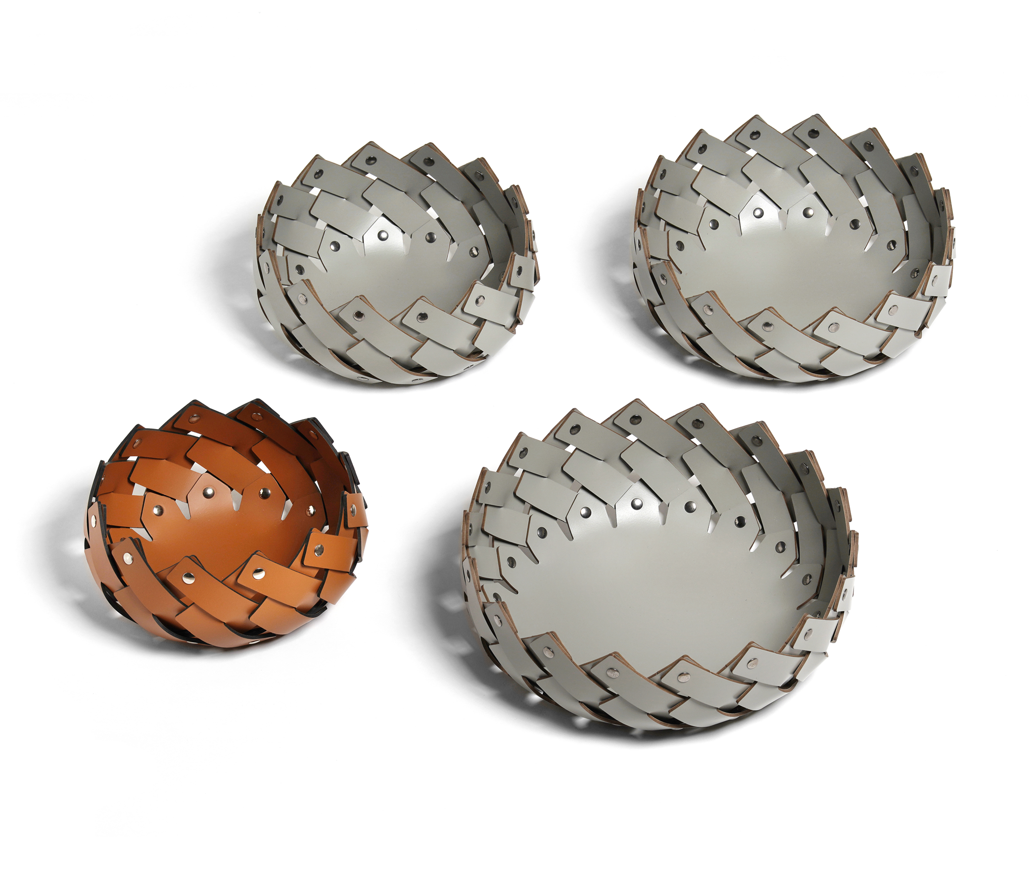 Пустой карман Almeria - Ø20XH13см / регенерированная кожа_белый Pinetti 00.1234.082.000 - Вид №4