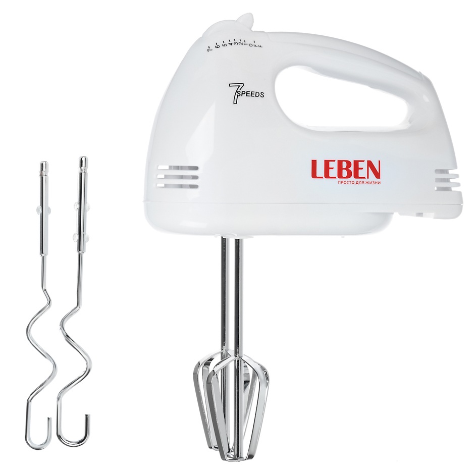 9937592 Миксер LEBEN 269-013 белый STDN-0122492 - Вид №2
