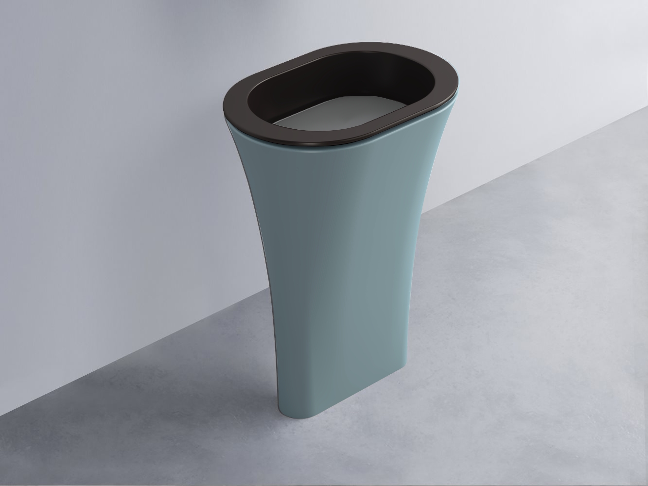 AMLA65-LV+AMPILO-CM+AMCOLO-PL Раковина Amedeo Ovale отдельностоящая cielo Enjoy + Amedeo Ceramica Cielo