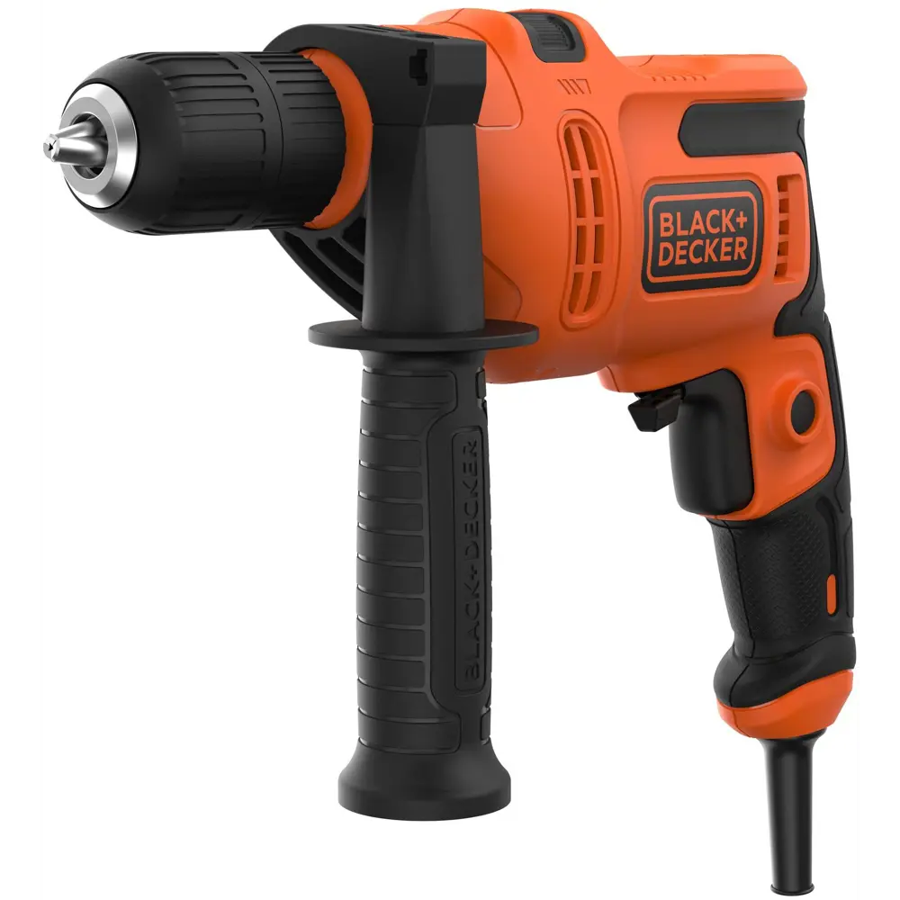 Дрель сетевая ударная Black + Decker BEH710-QS, 710 Вт 81981635 STLM-2080277  - Вид №1