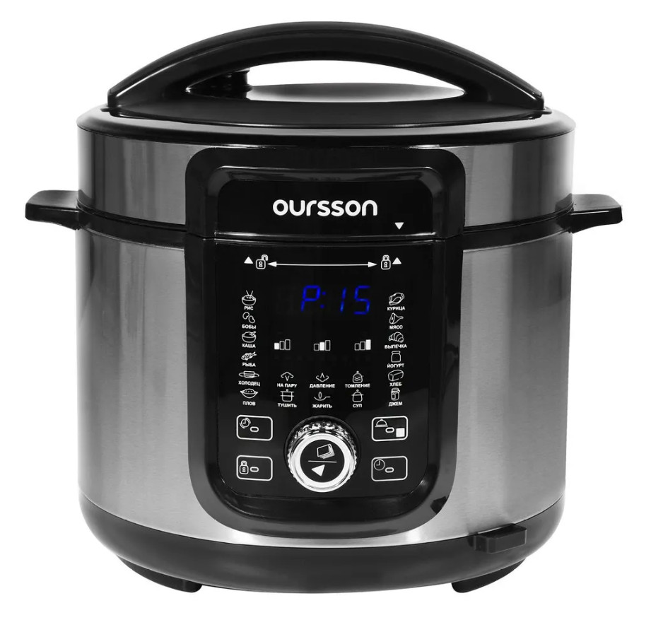 9081569 Мультиварка-скороварка Oursson PM5025PSD/BL черный STDN-0025655 - Вид №1