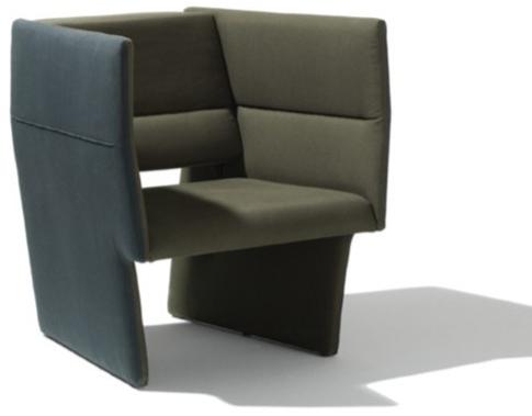 Richard Lampert Кресло из ткани Cup sun-id-1354065 - Вид №1