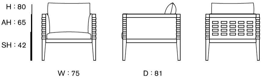 Ritzwell & Co. Мягкое кожаное кресло с подлокотниками sun-id-1471922 - Вид №3