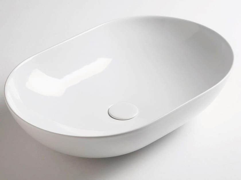 Керамическая квадратная столешница BLEU PROVENCE умывальники ARCH-00094996