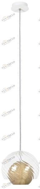 Hind Rabii Led подвесной светильник из дерева и стекла Annette & lubin sun-id-1403520