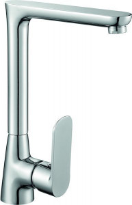 18090-018 Mariner Magica, однорычажный кухонный смеситель с поворотным изливом, цвет никель