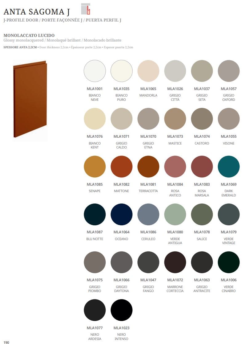 Встроенная кухня Febal Casa Modula ARCH-00012015 - Вид №2