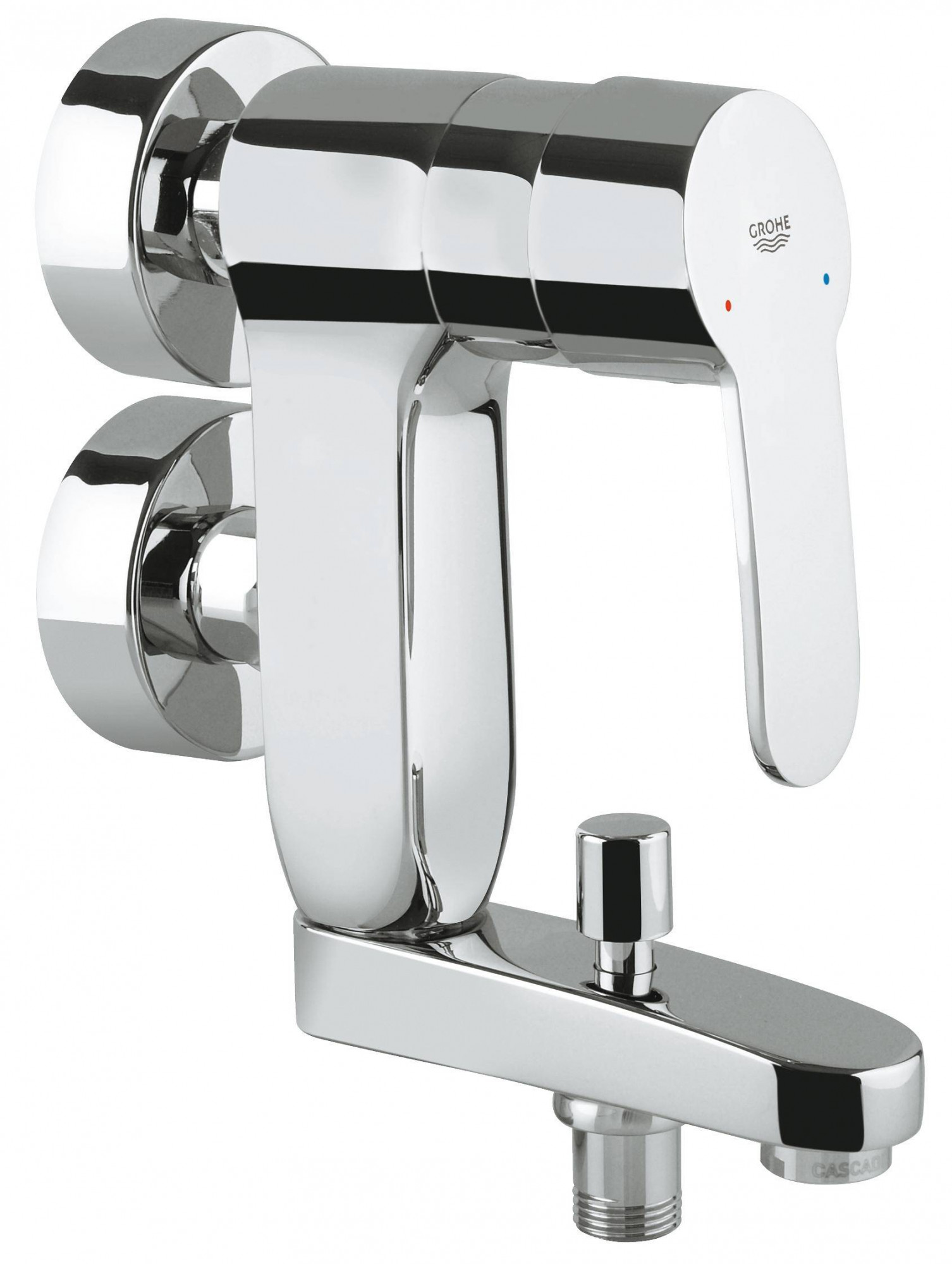 Смеситель для ванны вертикальный GROHE Eurostyle C, хром (23301000)