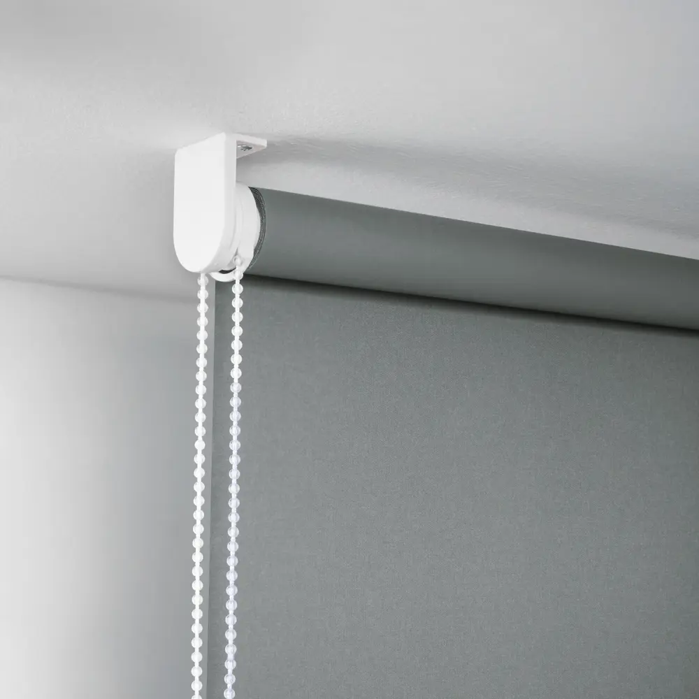 Рулонная штора KREAFORTA Karelia блэкаут серая - полное затемнение и приватность 89391185 STLM-1569433 - Вид №3