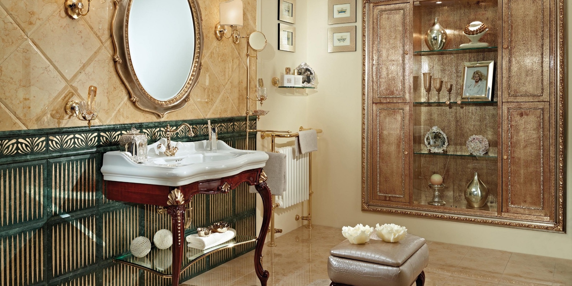 Полотенцесушитель электрический 90446 LINEATRE Scalda asciugaman - Вид №2