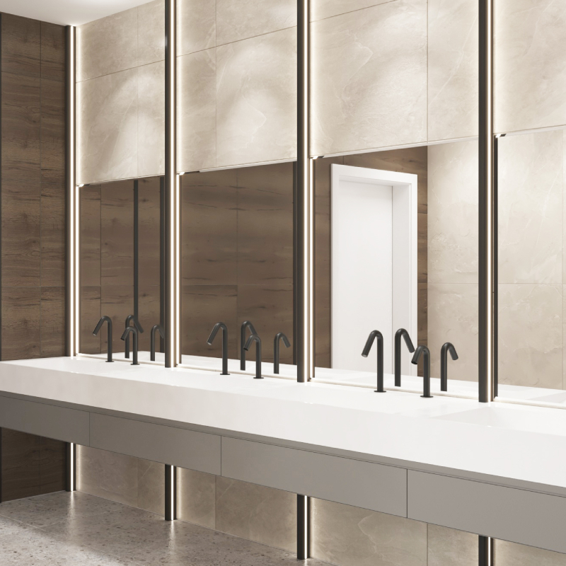 233012 Дуэт мыла и воды Csaba – смеситель и дозатор мыла stern  - Вид №1