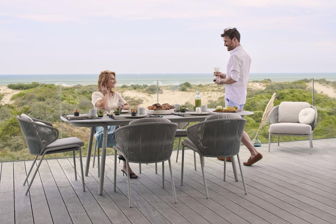 MNST997 Высокие Обеденный стол pa lava 220см x 100см Manutti Minus - Вид №1