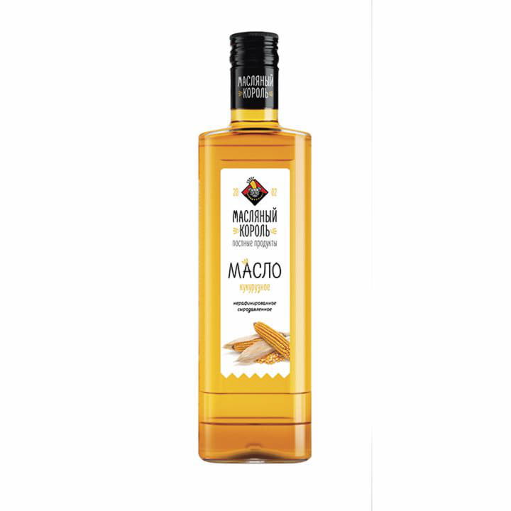 Масло кукурузное Масляный Король из зародышей кукурузы 350 мл Santreyd 5854 - Вид №1