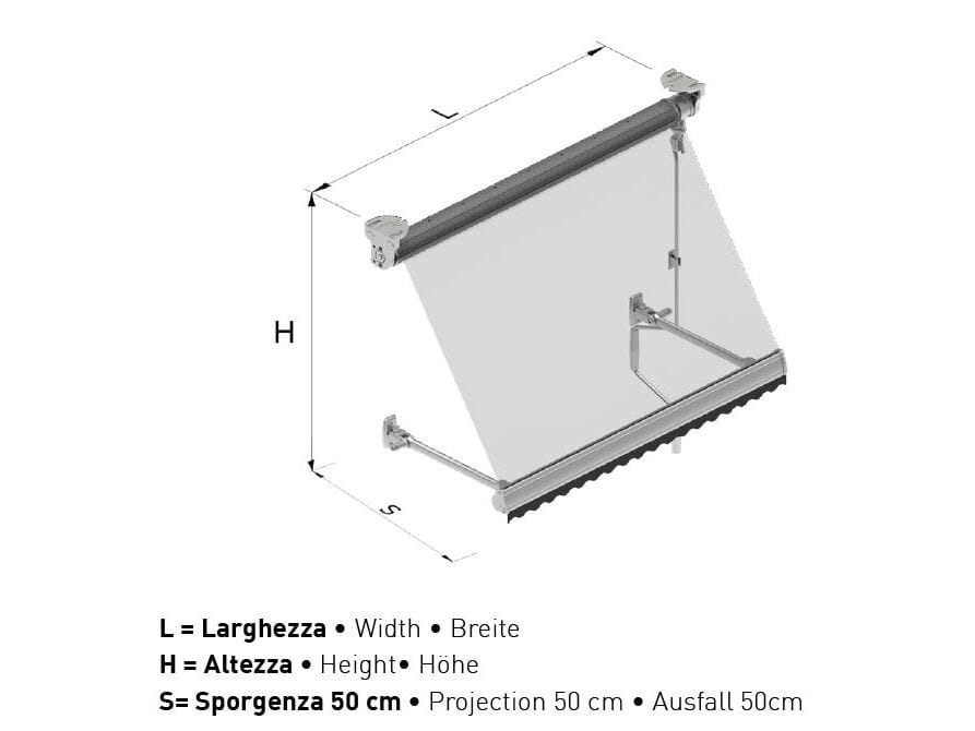 Тент от падения Gaviota SOLARIS ARCH-00065711 - Вид №3