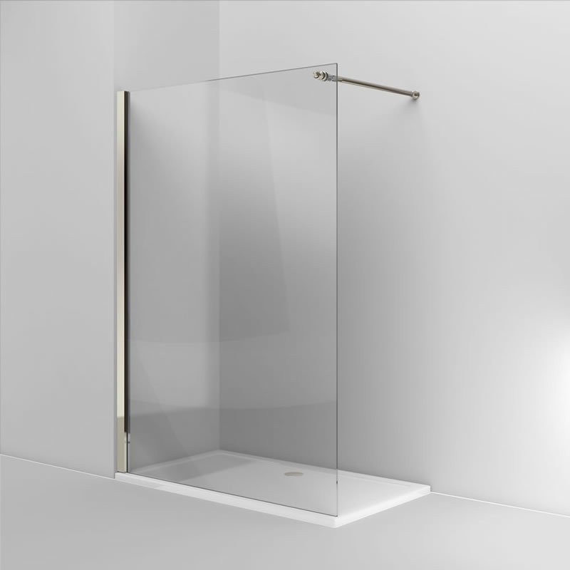 Экран Arcade 1400mm для установки в угол, никель [ARC56] Arcade Burlington ARC56 - Вид №1