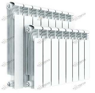 Радиатор RIFAR Alum 500 х 5 секций RAL50005