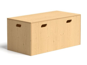 Модульная деревянная скамья