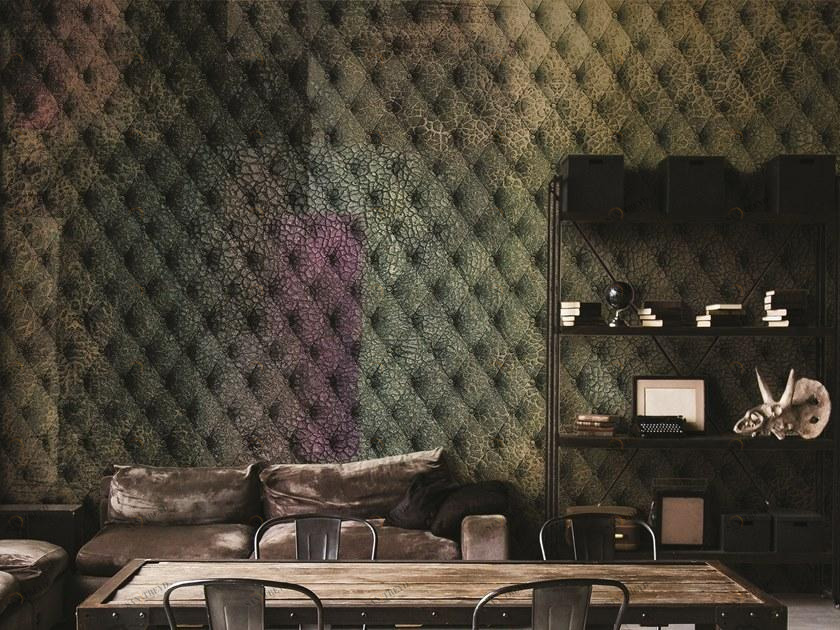 Inkiostro Bianco Геометрические обои с эффектом ткани Wall in love again 2018 Inkdnbm15