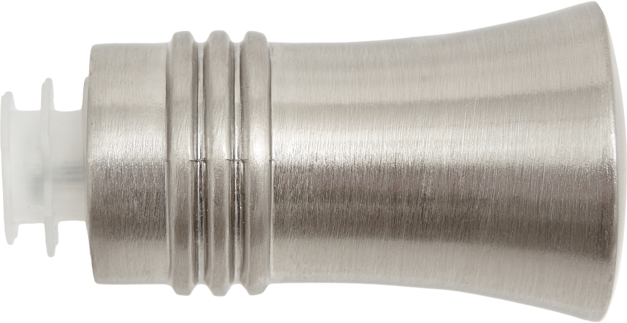 Наконечник для карниза INSPIRE трапеция металл хром 20 см (2 шт) 85186707 STLM-0059628