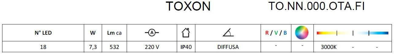 Brillamenti Светодиодная настольная лампа Toxon To.nn.000.ota.fi - Вид №3