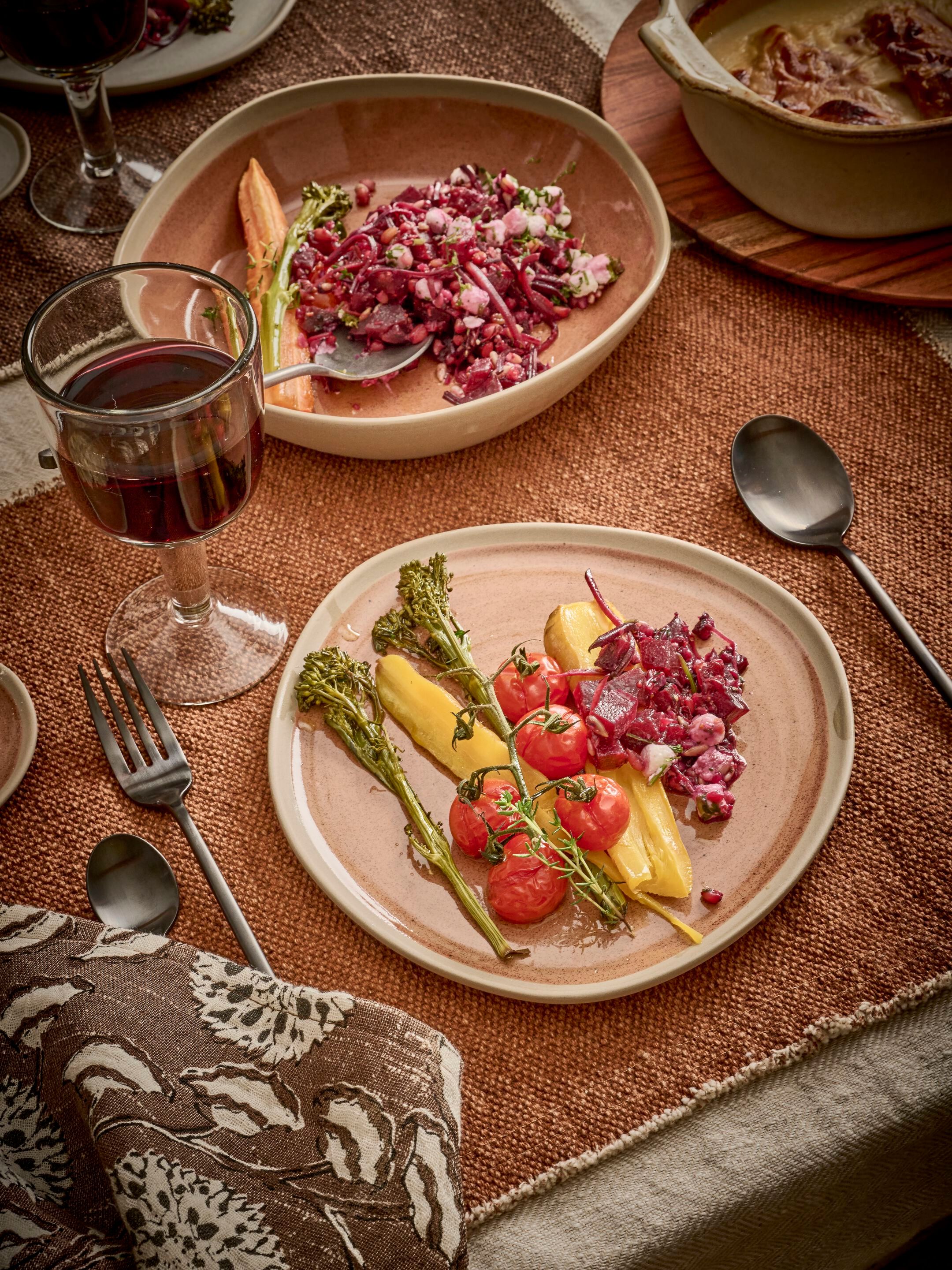 Фарфоровая круглая плоская тарелка POMAX Primeval ARCH-00153071 - Вид №7