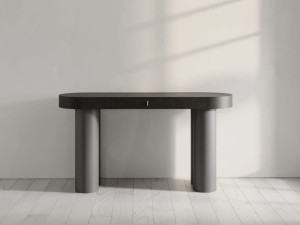 Консоль из веганской кожи