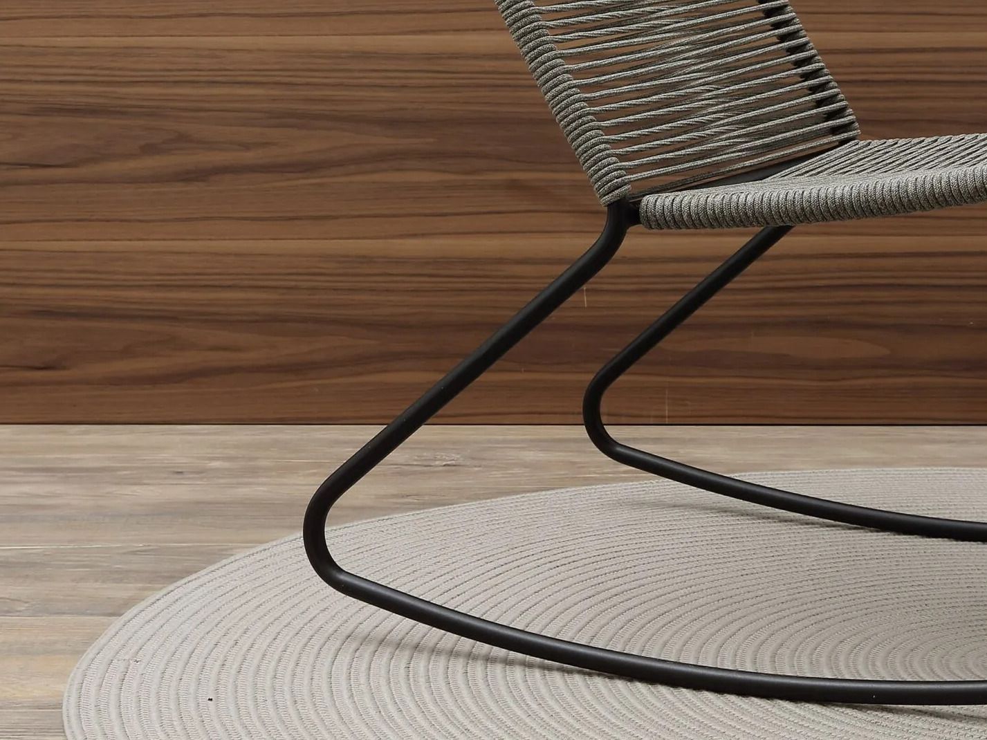 Плетеное алюминиевое садовое кресло-качалка Nodo Italia Beach House ARCH-00068244 - Вид №8