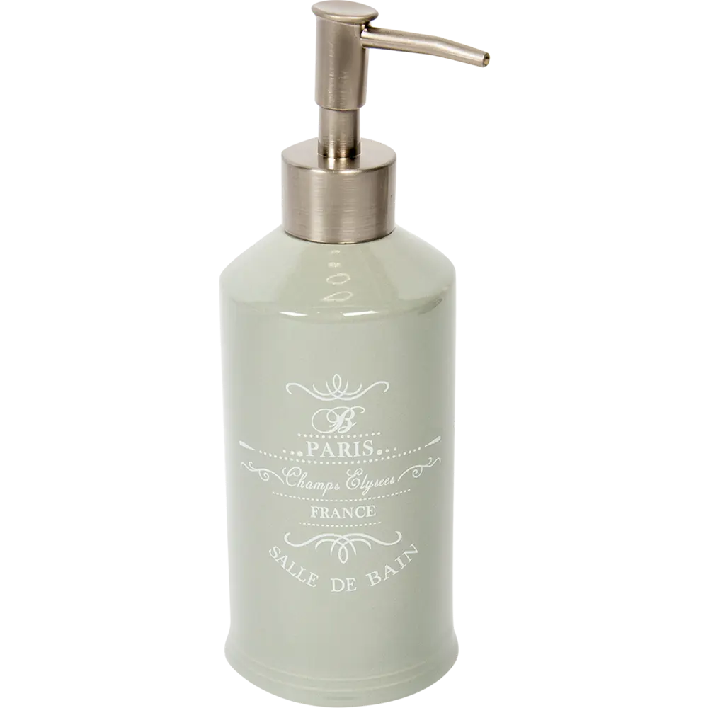 Дозатор для жидкого мыла Paris цвет серый VERRAN STLM-2173006