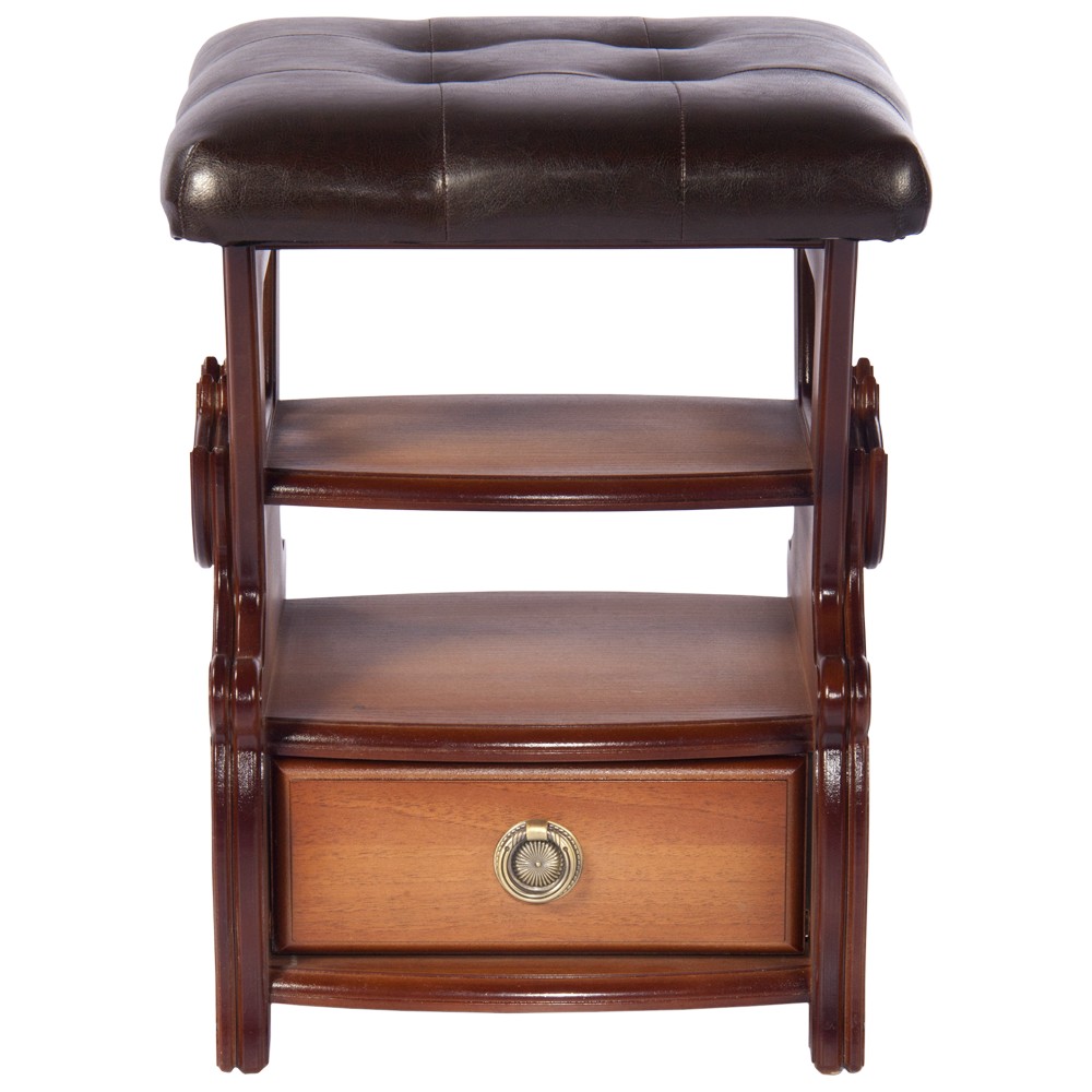 11178 Табурет с ящиком Марта 2 Шоколад BOGACHO 4627138236758 - Вид №2