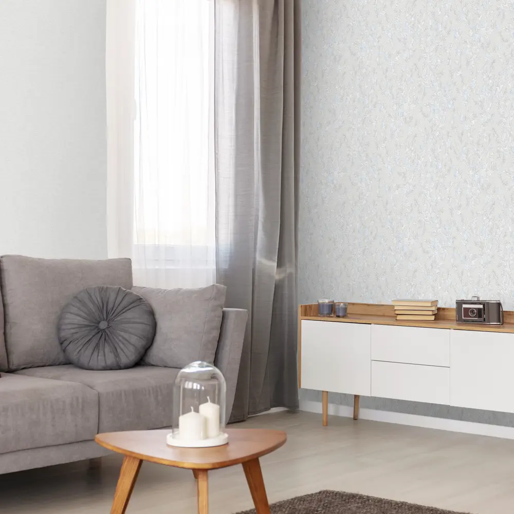 Обои флизелиновые Ateliero Vasilisa серые 1.06 м AT283074 STLM-2034202 - Вид №3