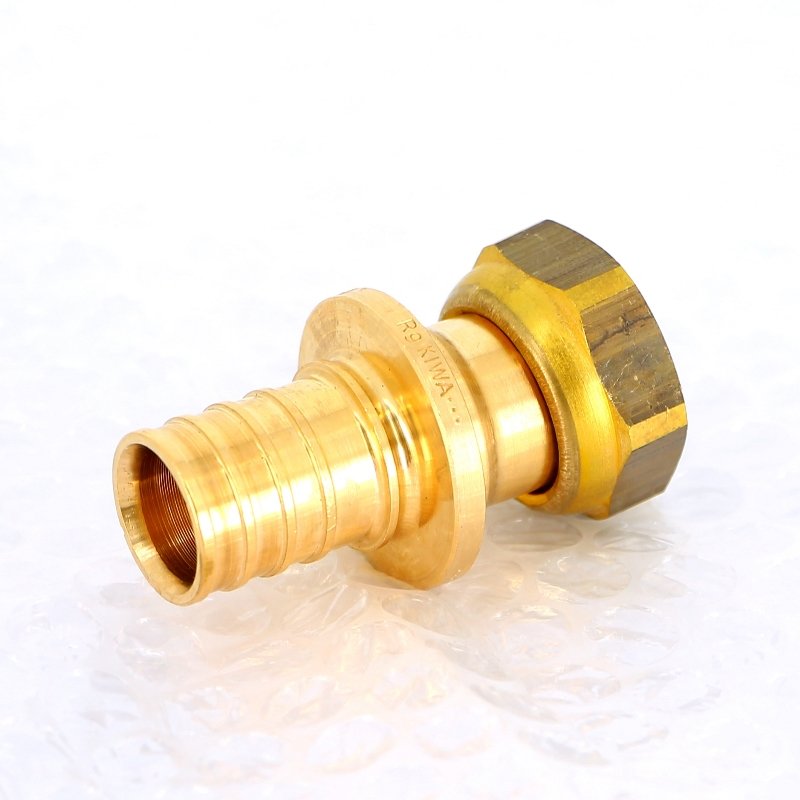 REHAU Муфта надвижная с накидной гайкой ВР 25х3/4" RAUTITAN RX бронза 366079 - Вид №1