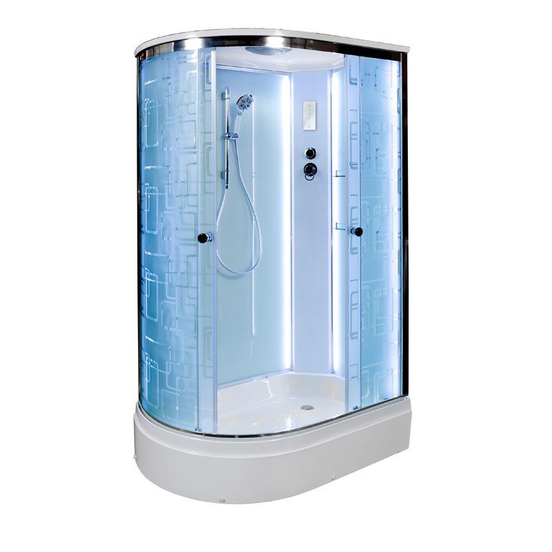 L 920 R стандартная Душевая кабина DETO Серия L ЕМ2712 R LED - Вид №15