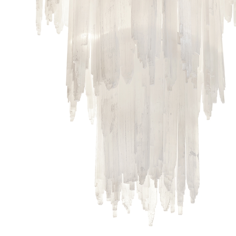 500209-00 ABHIKA ЛАМПА СЕЛЕНИТНАЯ КРУГЛАЯ NATURAL  - Вид №1