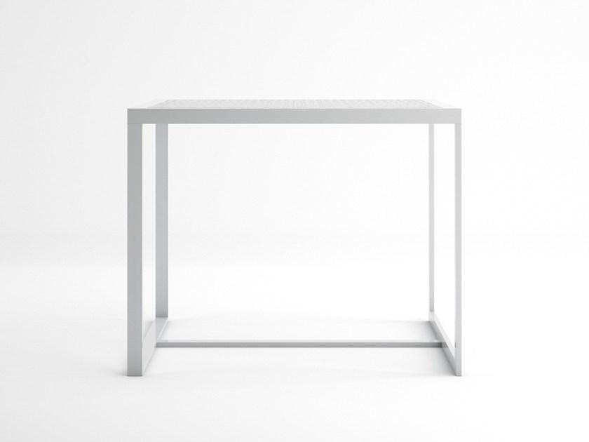 GANDIABLASCO Квадратный садовый стол из термо-лакированного алюминия Blau sun-id-1408084 - Вид №2