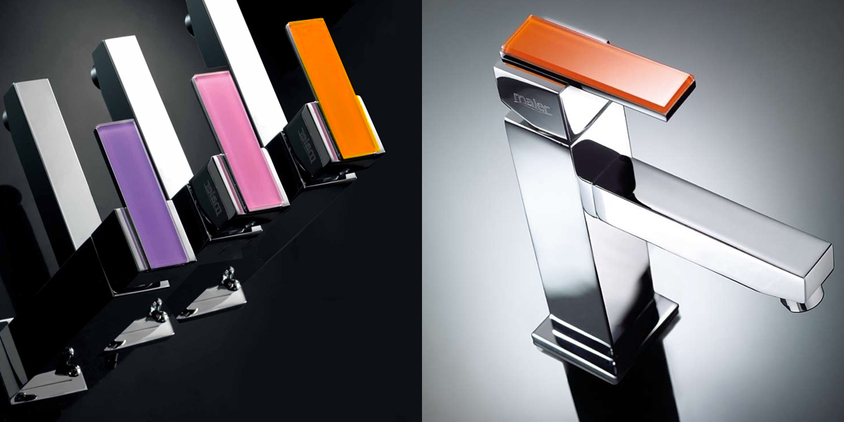 Однорычажный смеситель для раковины 50.002C MAIER KROMATIC KUADRAT 50002C - Вид №2