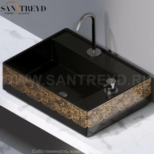 L640461G Накладная раковина на столешницу  прямоугольная A. e T. Italia Fly