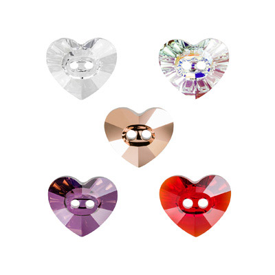 3023 ММ12х10,5 Пуговица Crystal AB 20 12 мм Сваровски 