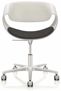 ZÜCO Вращающееся кресло на пластиковой и алюминиевой основе с колесами Little perillo Pt 532
