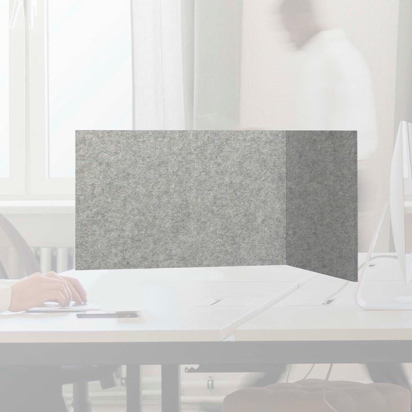Tante Lotte Звукопоглощающая перегородка стола из шерсти Whisperwool oblong sun-id-1473661 - Вид №1