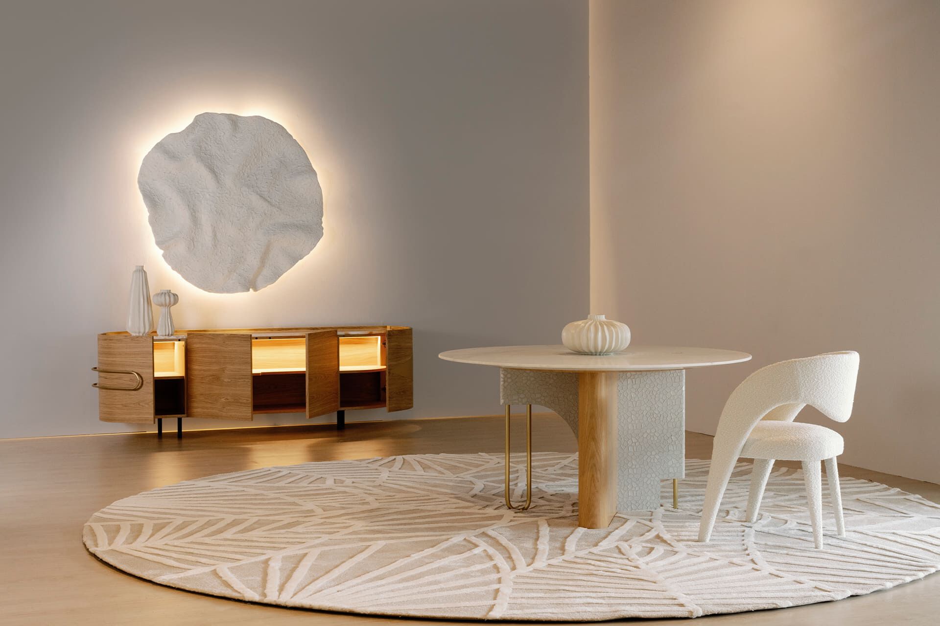 Круглый обеденный стол Greenapple FERREIRINHA ARCH-00143901 - Вид №3