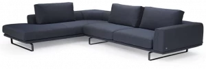 Natuzzi Диван из ткани с шезлонгом Tempo