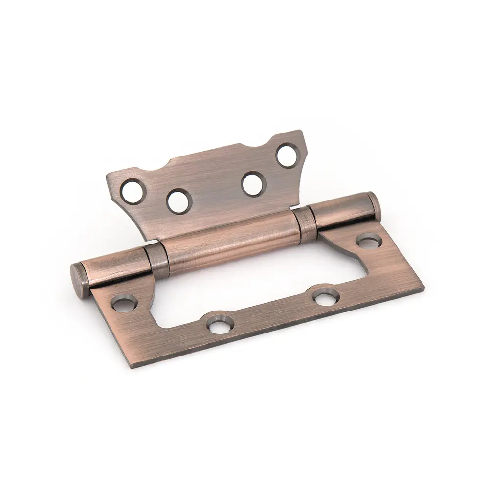 Петля без врезки E-2BB-100 цвет старая медь ФАБРИКА ЗАМКОВ STLM-2068348