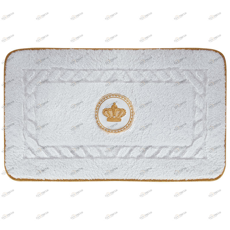 Коврик MIGLIORE Complementi ML.COM-50.100.BI для ванной комнаты, белый ML.COM-50.100.BI.10