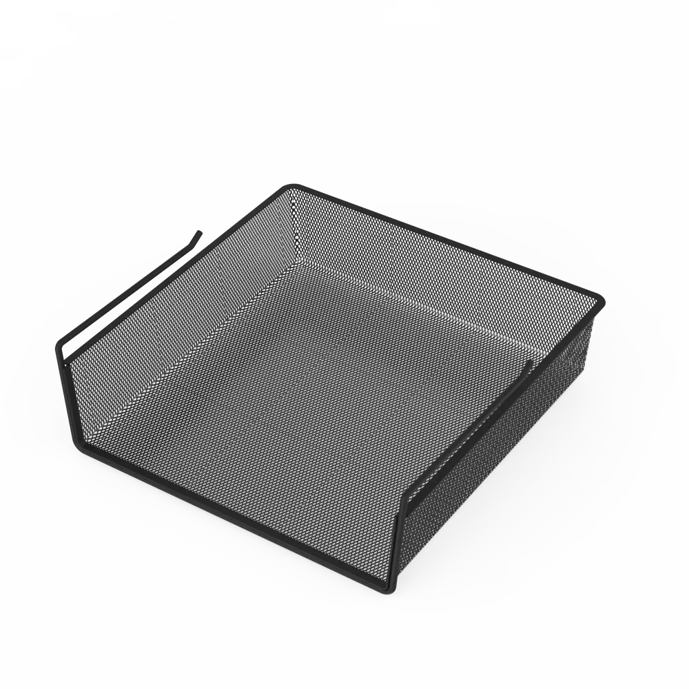 Выдвижная корзина с рамой KONSENSA 36x35.7x12 см цвет черный 89436157 STLM-2041338  - Вид №1