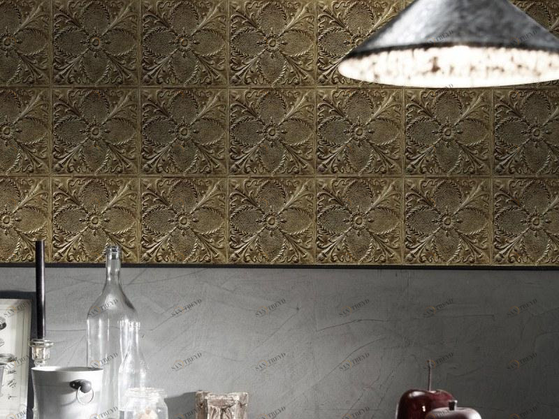 Koziel Моющиеся виниловые обои Tin tiles Ppv005d--x24 