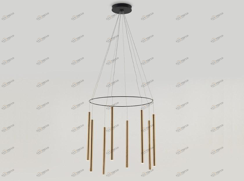 Aromas del Campo Светодиодная металлическая люстра  C1204/8 