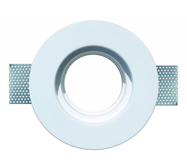 GESSO Встраиваемый в потолок держатель точечного светильника из гипса  806a  - Вид №3