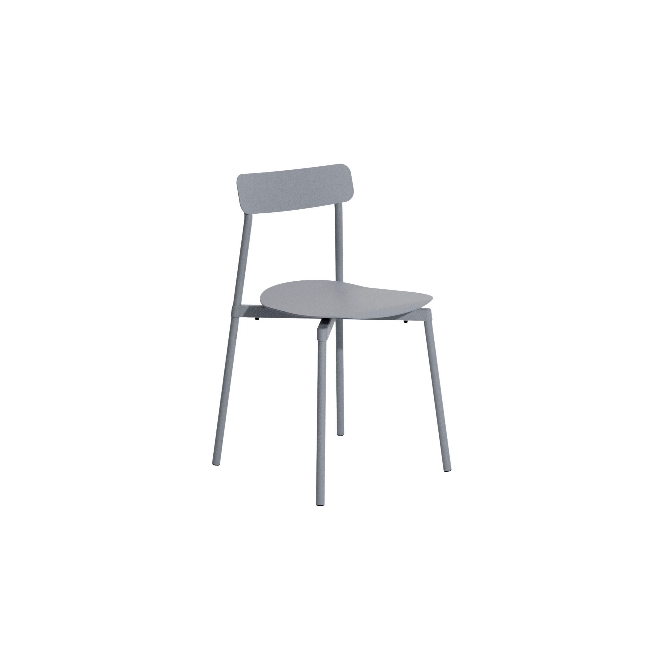 Алюминиевый штабелируемый стул с порошковым покрытием Petite Friture Fromme ARCH-00150568 - Вид №51