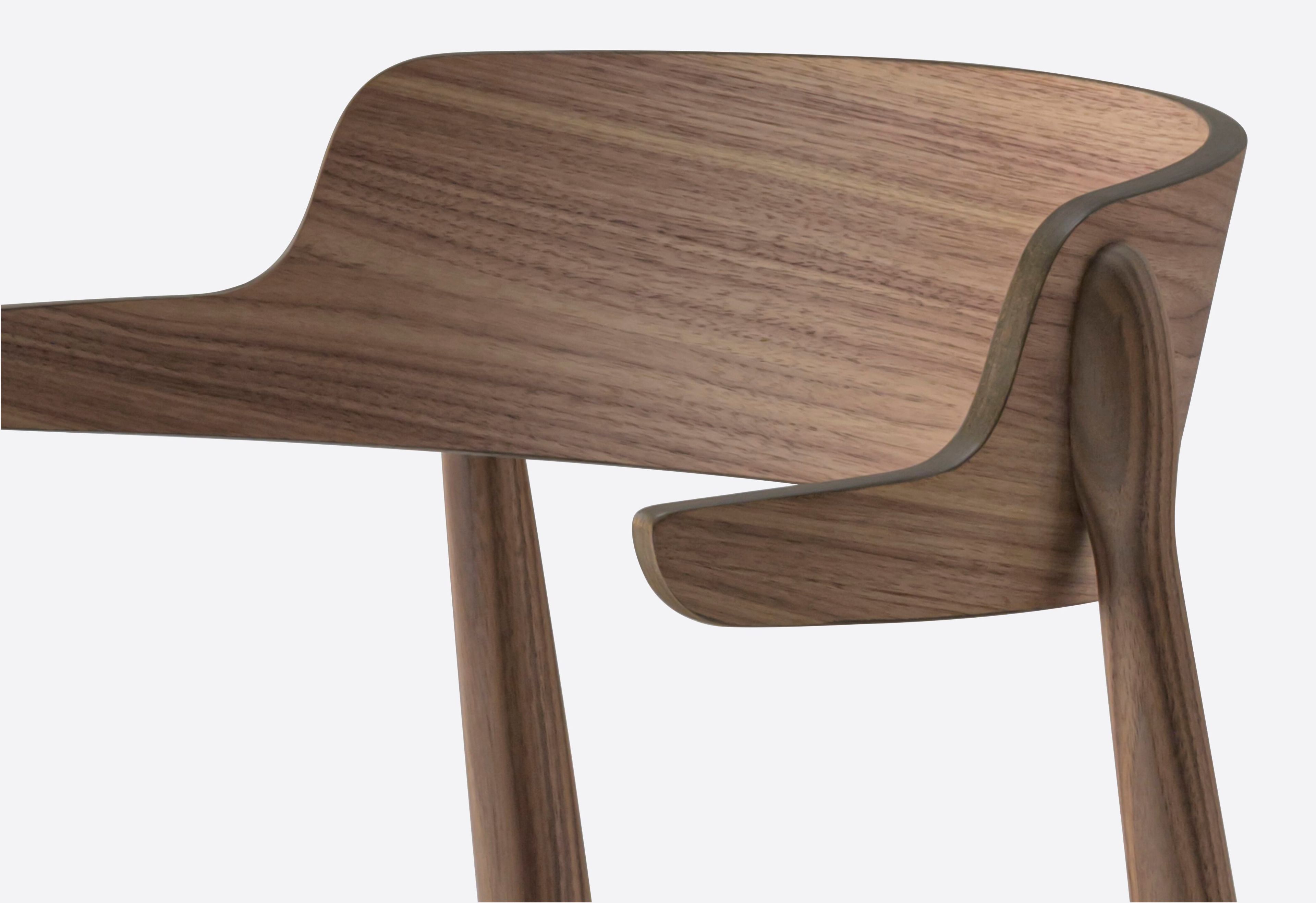 Деревянное кресло Pedrali Nemea ARCH-00102147 - Вид №1