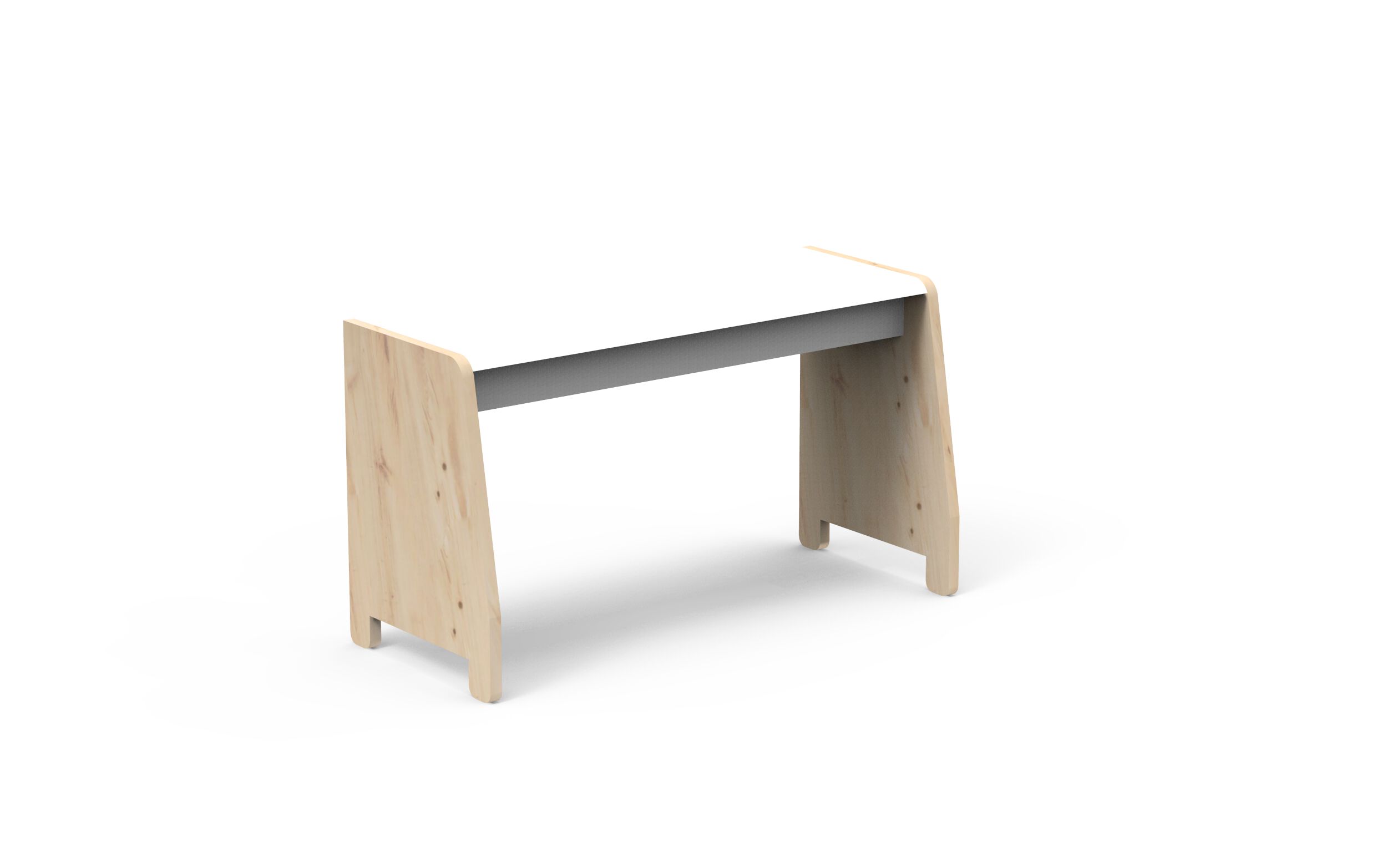 Деревянная скамья Mathy by Bols ASYMETRY ARCH-00137410 - Вид №10